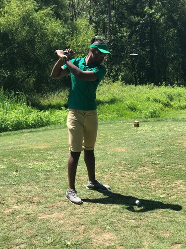 James - CEO at Ascension Management, Inc playing Golf - Leadership Development Staten Island