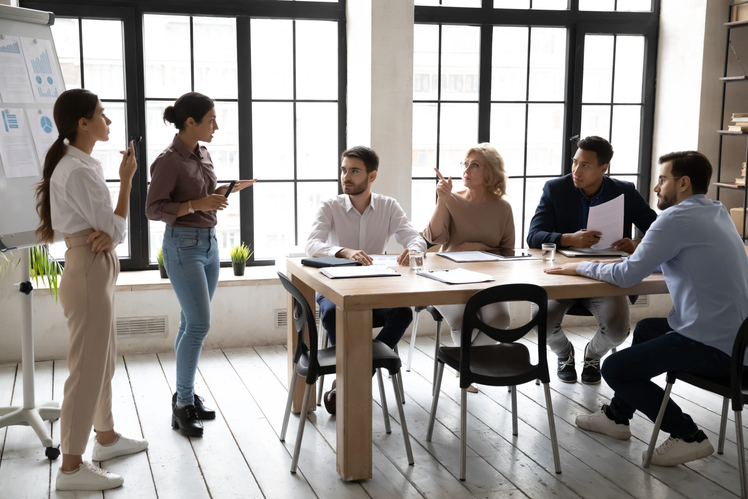 business development training in the office
